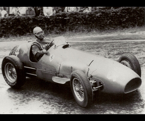 Alberto Ascari was Mario's first racing idol Mario saw him race only once